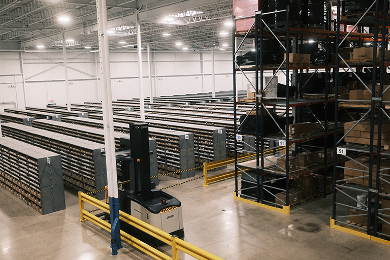 Industrial facility interior